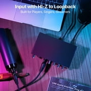 2x2 USB-C Audio Interface for PC/Mac Recording, 24-bit/192kHz, TS/XLR Inputs, Studio/Podcast/Streaming (Matte Black)
