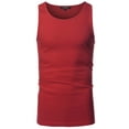 thumbnail image 3 of FashionOutfit Men's Basic Solid Sleeveless Round Neck Tank Top Various Colors, 3 of 4