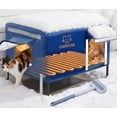 thumbnail image 1 of Casa para gatos exterior con calefacción Chewlish de 63 cm, refugio térmico, 1 of 7