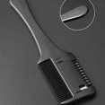 thumbnail image 5 of Peine de afeitar Peine de pelo más delgado Peluquería Peine de afeitar Peine de afeitar de corte de pelo Herramienta de peine de afeitar de peluquería de doble cara para cortar y peinar el cabello, 5 of 5