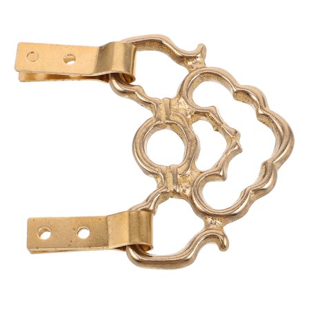 STRANDCHIC Golden Antique Picture Frame Hanging Hook Metal Bracket for Home Decoration