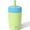 Green, variant on 1 Pack 12oz Kids Straw Tumbler, Insulated Sippy Cups for Boys Girls, Stainless Steel Kids Water Bottle with Twist Lids & Silicone Straw, Green