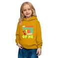 thumbnail image 5 of IWRICH My Teacher Survived 100 Days of Me Hoodies for Boys Girls Long Sleeve Lined Hooded Sweatshirts Cute Tops,Size 2-14 Years Yellow 160, 5 of 7