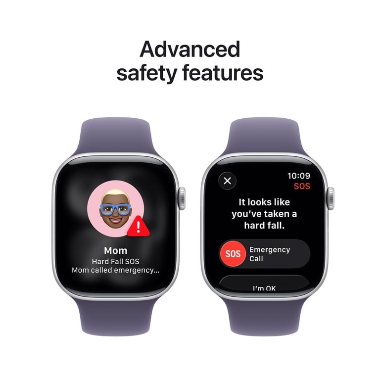 Apple, Smartwatch, Series 11 GPS 46mm, Silver Aluminum Case