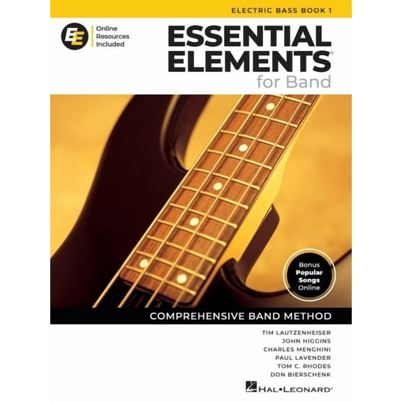 Essential Elements for Band - Electric Bass Book 1 with Online Resources, (Paperback)