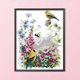 thumbnail image 5 of (DA690) Hilo Algodón Ecológico para Bordado No Manchú 14CT 2 Hebras Impresión 38*48cm Pájaros Y Flores 1 Kit Serie en Punto Cruz (borde Gancho), 5 of 9