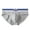 Gray, variant on Men's Briefs Men's Ultra Super Soft Brief Fly with Built-In Pouch Support Moisture Wicking Comfort Sleep Trunks for Daily Basic