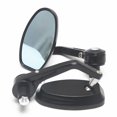 thumbnail image 3 of Bangcool 1 Pair Motorcycle Mirror Adjustable Rear View Aluminum Alloy Bar End Mirror Motorcycle Side Mirror, 3 of 9