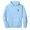 Light Blue*, variant on RUTAYY Men's Hoodie Long Sleeve Drawstring Front Pocket Small Cross Graphic Print Pullover Sweatshirt Red