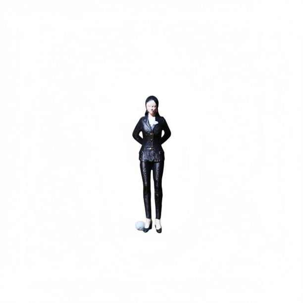 Figura Humana A Escala 1/64, Diseños Modernos, Figura De Resina Pintada, Modelo De Personas Diminutas Altamente Detalladas Para Aficionados, Modelos De Mesa De Vendedora-manos hacia atrás