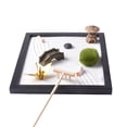 thumbnail image 1 of Juego de arena Beach Sand Toys Zen Garden, rastrillo de madera, decoración del hogar, 1 of 4