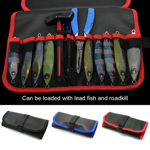 Outdoor Fishing Lure Storage Bag Foldable Multi-purpose Pocket Carrying  Holder Saltwater Folding Large Capacity Bags Accessory for Professional