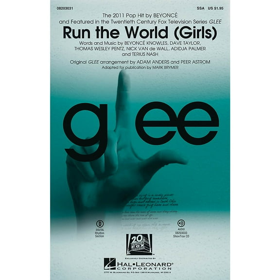 Hal Leonard Run the World (Girls) ShowTrax CD by Beyonce Arranged by Mark Brymer