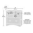 thumbnail image 3 of Sauder Harbor View® Lateral File, Salt Oak, 422112, 3 of 9