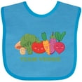 thumbnail image 3 of Inktastic Team Veggie Boys or Girls Baby Bib, 3 of 4