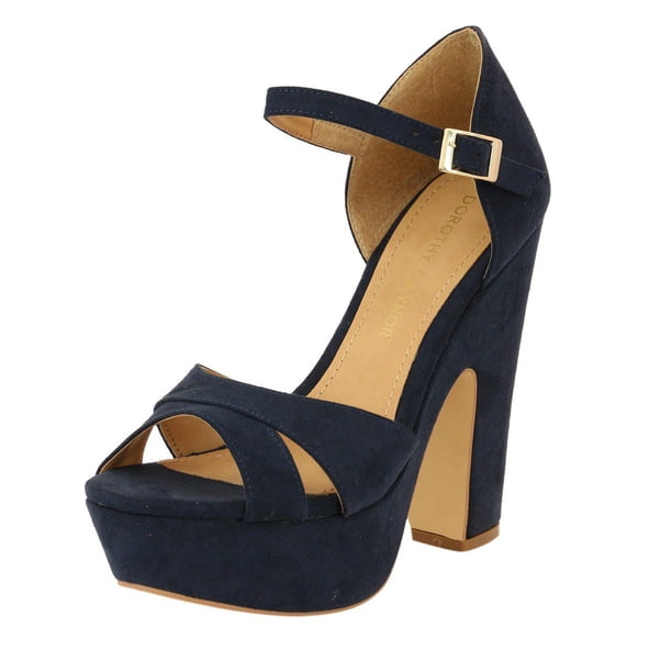 Sandalia Block Heels D03590037007 Dorothy Gaynor Sandalia Block Heels D03590037007