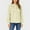 Yellow, variant on Abomasnow Shirts for Women Dressy Casual Fall Clothes 2025 Lace Long Sleeve Tops Lightweight Babydoll Button Down Blouses