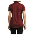 thumbnail image 2 of Yellow Rooster Women's PosiCharge Electric Heather Polo Deep Red/ Black Electric S, 2 of 5
