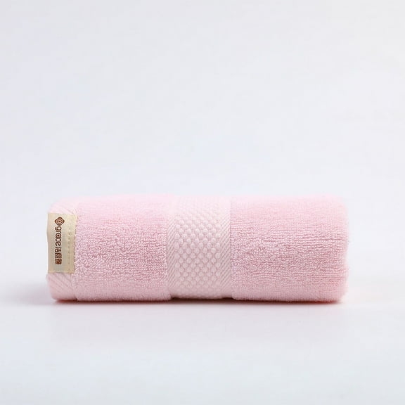 Nvzi 2pcs Bathroom Hand pure cotton Towels, Multipurpose Use as Bath Fitness, Bathroom, Shower, Sports, Towel,Handle various situations effortlessly.28.35x13.39inch (Light pink)