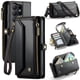 thumbnail image 1 of CaseMe Funda de Cuero para Samsung Galaxy S26 Ultra 5G con Billetera [Bloqueo RFID] con Ranura para Billetes con Zíper y 10 Tarjeteros, Funda de Cuero PU Suave con Correa Magnética para el Hombro y l, 1 of 9