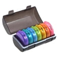 thumbnail image 1 of Amdohai Capsules Box Container 7 Seperate Boxes with Date And Sun/Moon Marks, 1 of 9