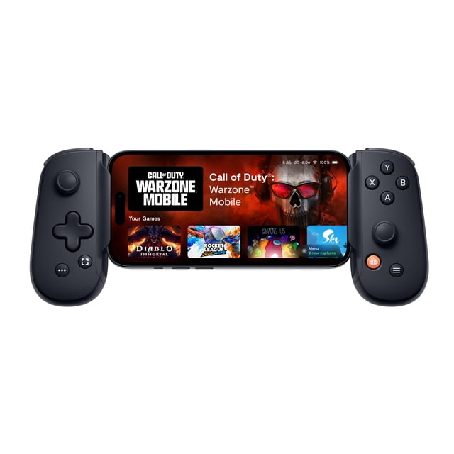 Controlador de juegos móvil BACKBONE One para Android y iPhone serie 15/16 (USB-C) - 2.a generación - Convierta su teléfono en una consola de juegos - Juegue Xbox, PlayStation, Call of Duty, Roblox, F