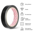 thumbnail image 4 of Uxcell 2 Rolls Wire Harness Cloth Tape 0.79"x66ft(20mmx20m) 0.2mm Thick Fabric High Adhesive Tearable Heat Resistant Tapes for Carpet Seaming Auto Cable Fixed, Black, 4 of 7