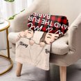 thumbnail image 3 of You & Me And The Fur Babies - Personalized Couple Blanket, 3 of 7