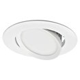 thumbnail image 1 of Nicor Lighting DCG421202KWH 534 Lumens LED Encastré Peut Cardan Rond Downlight - Blanc, 1 of 1
