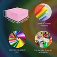 thumbnail image 4 of FabricLA Acrylic Felt Fabric - Pre Cut 10" X 10" Inches Felt Square Sheet Packs - Use Felt Sheets for DIY Craft, Hobby, Costume and Decoration - Baby Pink - 24 Pieces, 4 of 7