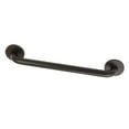 thumbnail image 6 of Kingston Brass GLDR814241 Silver Sage 24-Inch X 1-1/4-Inch OD ADA Grab Bar, Polished Chrome, 6 of 7