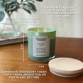 thumbnail image 4 of Better Homes & Gardens Summer Pine Scented 2-Wick 12oz Iridescent Jar Candle, 4 of 6