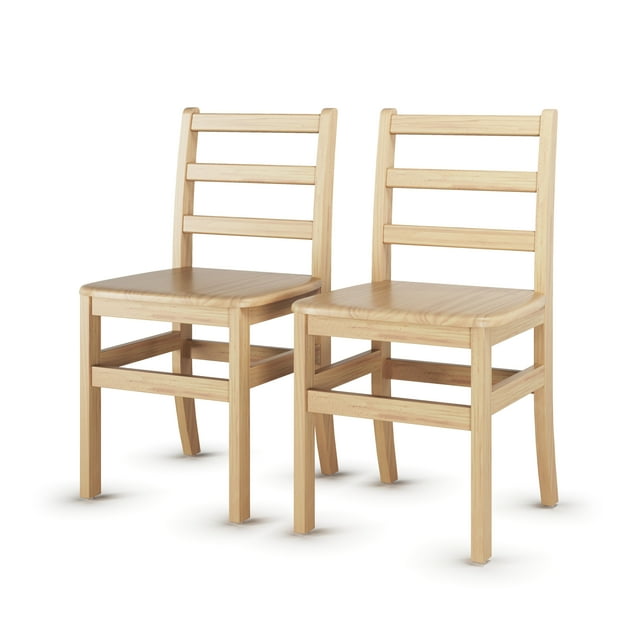 Foundations Little Innovators 2 Pack Kids School Chairs, Fully Assembled (16 inch height)