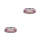 thumbnail image 4 of Jumpingount 2 piezas de tobilleras de trenzada bohemia, conjunto tejido, cadena de pierna, estilo de tela, borla, cadena ajustable para Type10 NO10, 4 of 6