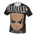 thumbnail image 2 of The Boondocks Men's Short-Sleeve T-Shirt Summer Casual Tee Top Breathable Crewneck T-Shirt 3x-Large, 2 of 7