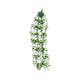 thumbnail image 2 of Plantas colgantes artificiales: enredaderas de hiedra artificial y follaje rastrero para decoración de paredes, balcones, patios, bodas, fiestas, uso interior y exterior., 2 of 6
