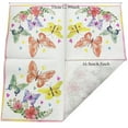 thumbnail image 4 of Butterfly Flower Party Napkins 60pcs Disposable Square Garden Butterfly Flower Theme Napkins for Mother's Day (Folding 6.5 Inches/Unfolding 13 Inches), 4 of 6