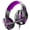 Purple, variant on Gaming Headset with Microphone, Compatible with PS4 PS5 Xbox One PC Laptop, Over-Ear Headphones with LED Light, Noise Canceling Mic, 7.1 Stereo Surround Sound,Soft Earmuffs for Nintendo Series X|S