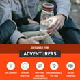 thumbnail image 2 of Survive Outdoors Longer Venture Solar Water Bottle Lantern, Clear, 2 of 7