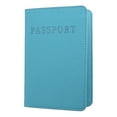 thumbnail image 5 of SPRING PARK Solid Faux Leather Wallet Passport Cover ID Holder Credit Card Protective Cover, 5 of 7