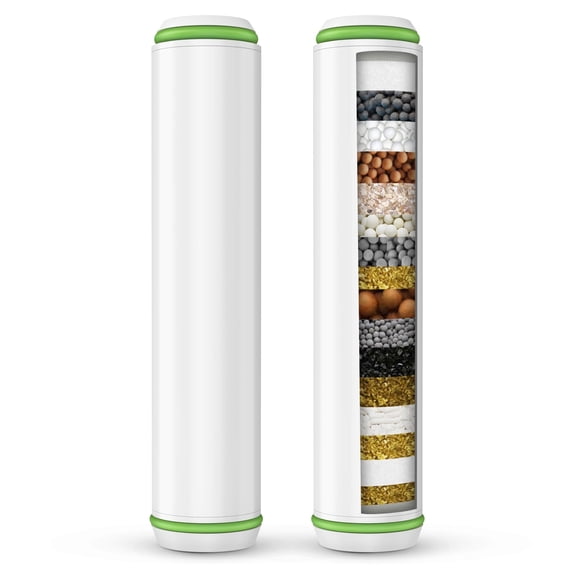 2 Pack 18 Stage Replacement Filters for Hard Water, Only for 6309553470 6309658822 5254940535