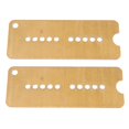 thumbnail image 2 of 2x piezas de repuesto Pickup Base Plate Bridge Neck para guitarra P90 Latón Sunnimix P90 Pickup Baseplate, 2 of 6