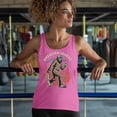thumbnail image 4 of American Legend Bigfoot Women's Tank Top Patriotic Funny Sasquatch Fan 4 July USA Flag Beer BBQ Tailgate Party, 4 of 7