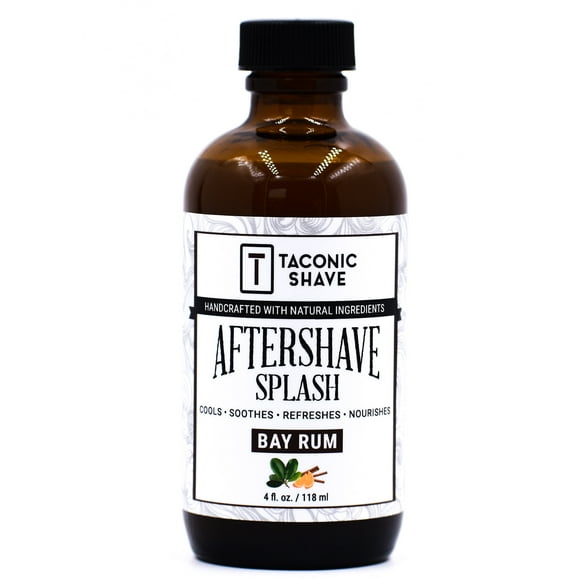 Taconic Shave Bay Rum After Shave Splash - Artisan Made in the USA