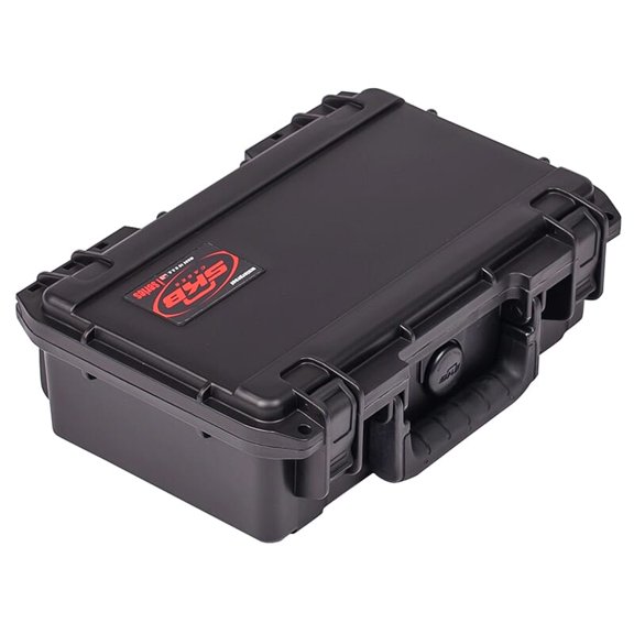 SKB iSeries 12"x9"x4.5" Black Dry Box, Waterproof Gun Case, Durable Shooting Gear Storage (3i-1006-3B-E)