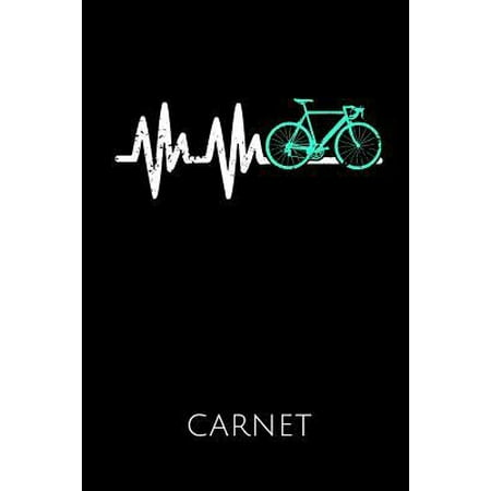 Carnet: Id�e Cadeau Pour Les Cyclistes de Course - Cahier de 110 Pages Lign�es - Format 6x9 Din A5 - Couverture Souple Mat -