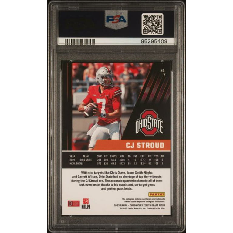 cj stroud graded rookie card Psa 10 C.J. Donruss #339 Football Texans Superstar Quarterback Rookie Of The Year : Collectibles & Fine Art Add one of the top picks in the 2023 NFL Draft to your collection with this CJ Stroud 2023 Panini Rookies CJ STROUD 2023 Panini Donruss