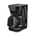 thumbnail image 1 of Proctor Silex Cafetière filtre Front-Fill 12 tasses avec carafe en verre, 900 W, noire, 43680G, 1 of 5