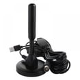 thumbnail image 1 of Antenne de Télé Numérique - Antenne de Télé Portable Intérieure Extérieure avec Base Magnétique, Réception Omnidirectionnelle pour Télé 4K 1080P, Syntoniseur ATSC, 1 of 6