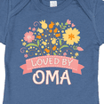 thumbnail image 4 of Inktastic Oma Loves Me Granddaughter for Girl Girls Baby Bodysuit, 4 of 5